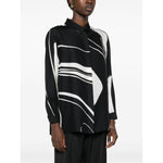 Gianluca Capannolo Shirts Black 24IT513900KATHERINEBLACK/WHITE-AI24