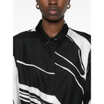 Gianluca Capannolo Shirts Black 24IT513900KATHERINEBLACK/WHITE-AI24