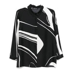 Gianluca Capannolo Shirts Black 24IT513900KATHERINEBLACK/WHITE-AI24