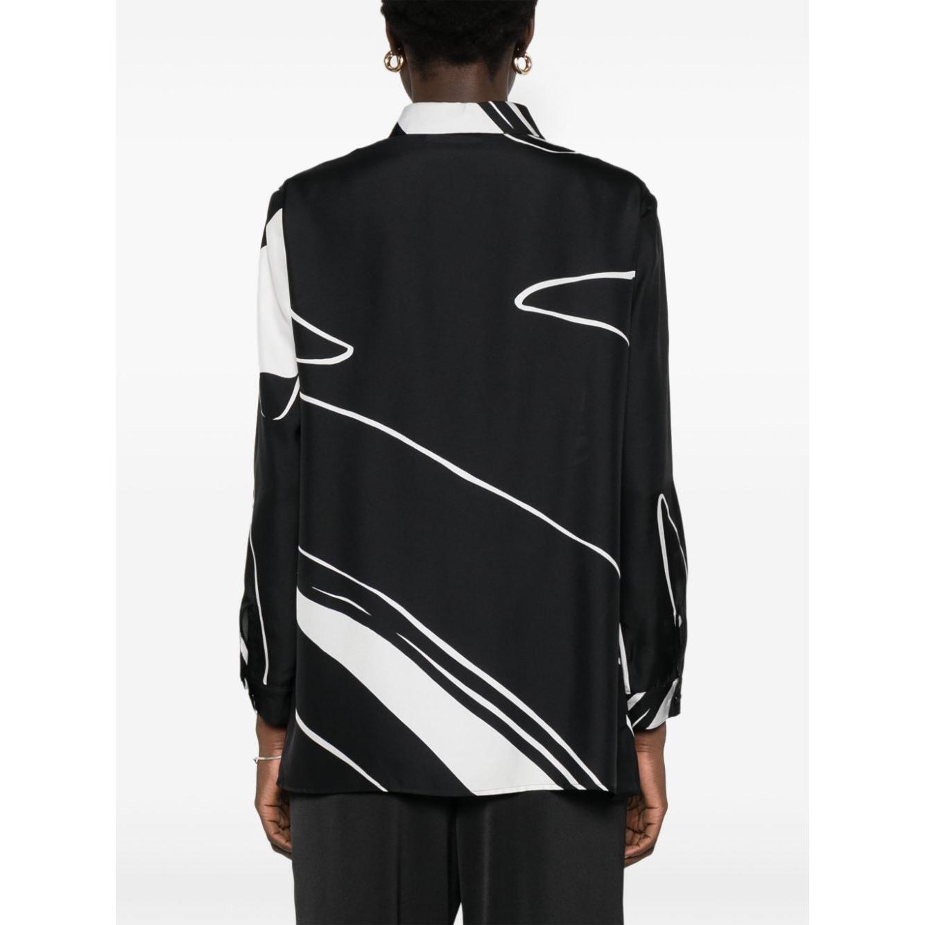 Gianluca Capannolo Shirts Black 24IT513900KATHERINEBLACK/WHITE-AI24