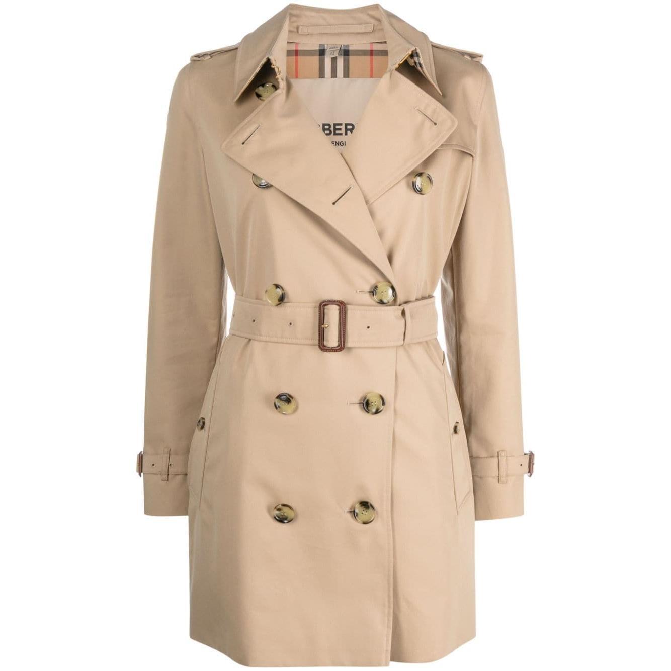 Burberry Short Kensington Heritage cotton trench coat 8079417A1366-P25