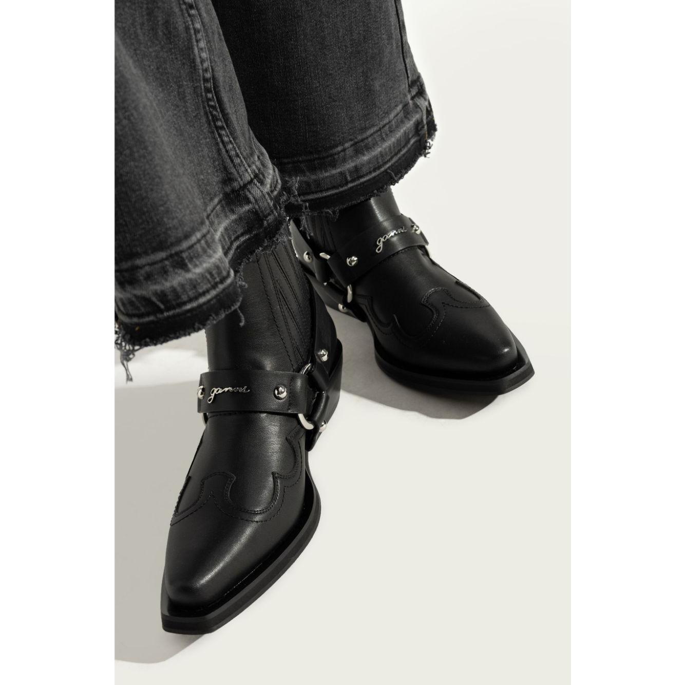 Ganni Low Cut Western Chelsea Boots S2744099-P25