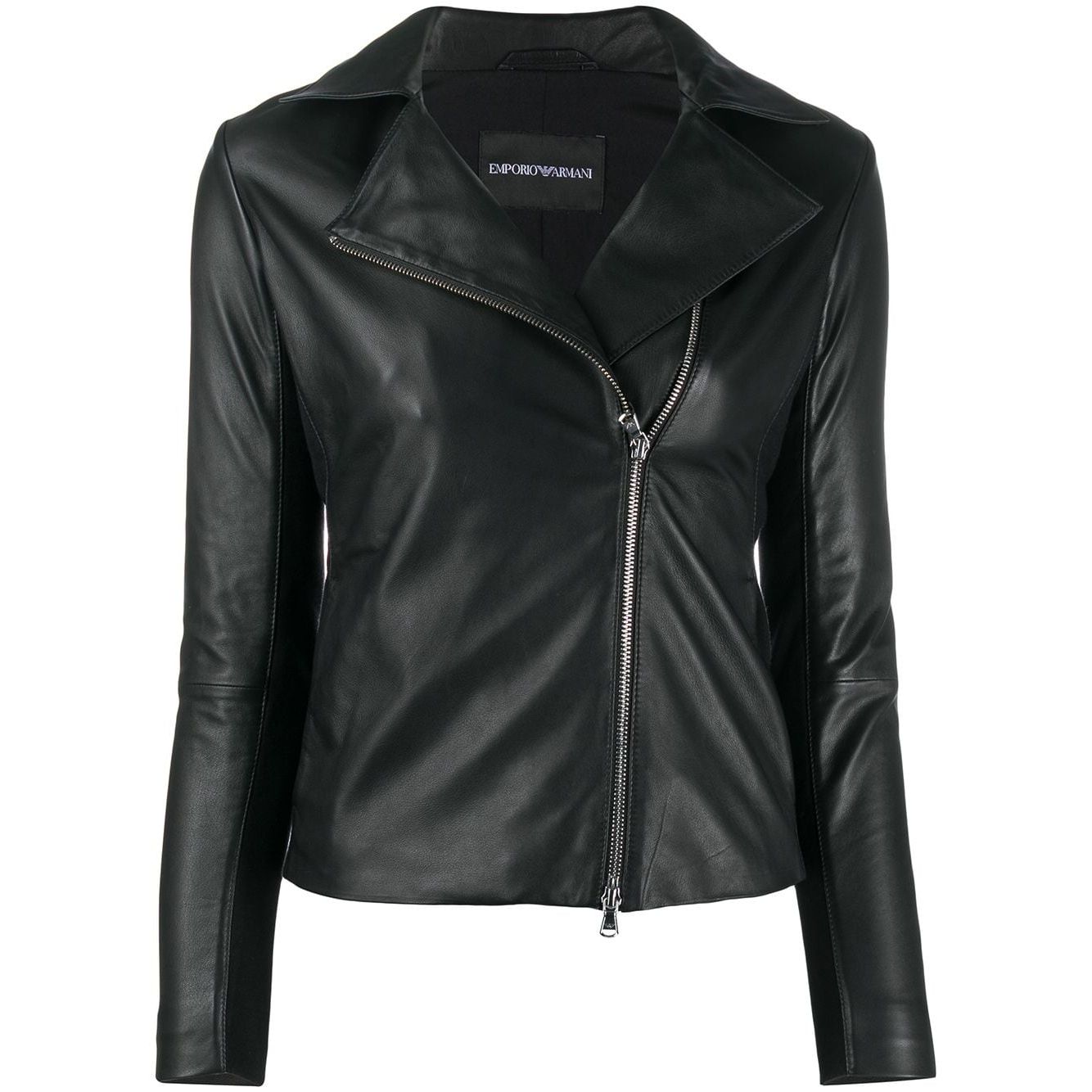 Emporio Armani zipped biker jacket 0NB10P02P15999-P25