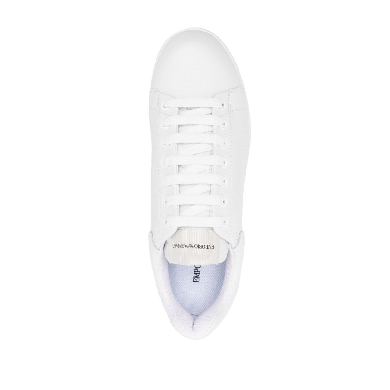 Emporio Armani leather low top sneakers X4X264XF76800001-P25