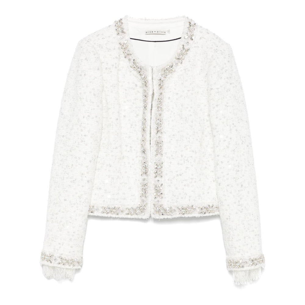 Alice + Olivia Jackets White CC411W44205A127-P25