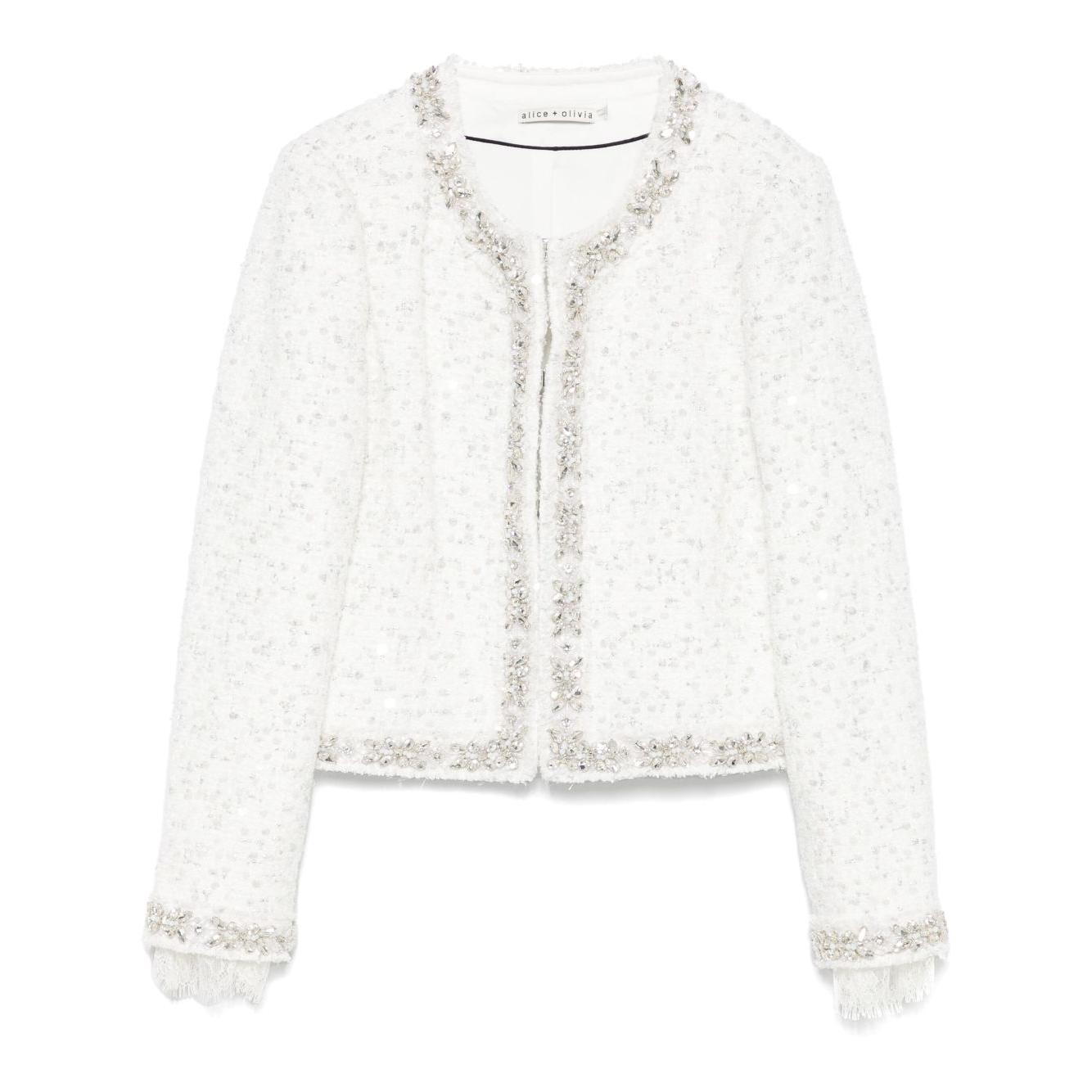 Alice + Olivia Jackets White CC411W44205A127-P25