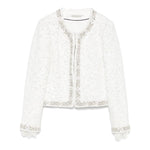 Alice + Olivia Jackets White CC411W44205A127-P25