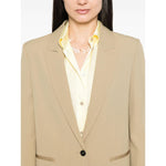 Forte Forte crepe single-breasted blazer 13561MYJACKET3088-P25