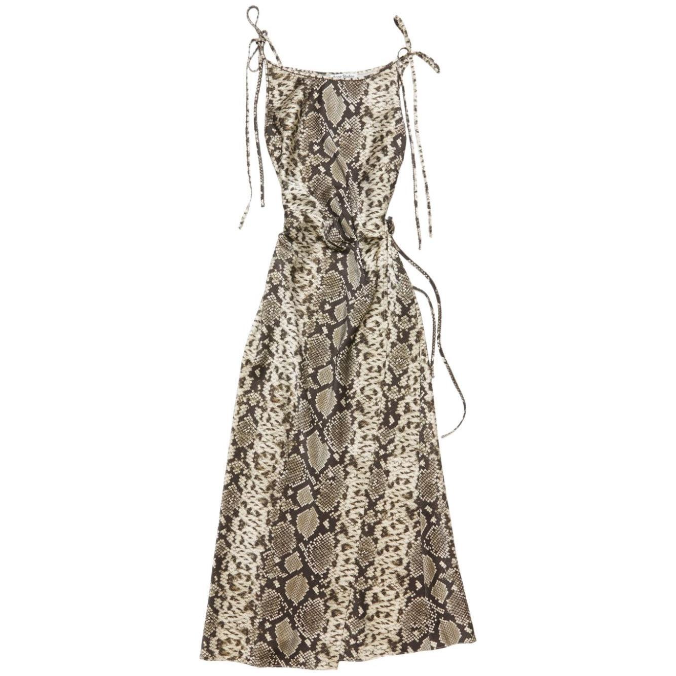 Acne Studios Satin dress A20793BPH-P25
