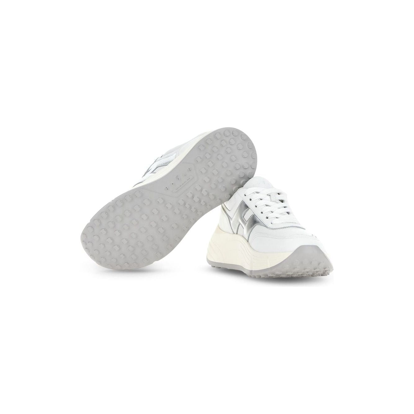 HOGAN PRE Sneakers Silver HXW6690FR30U7I0351-P25