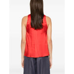 Forte Forte V-neck sleeveless top 13582MYTOP2588-P25