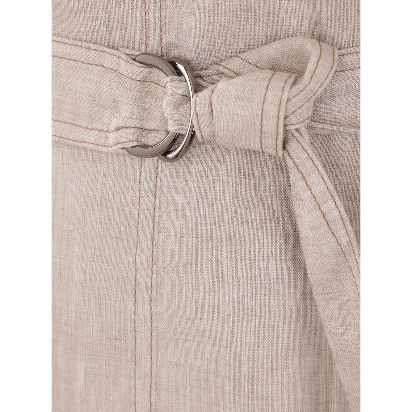 Brunello Cucinelli long linen dress MM633AHA92C200-P25