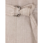 Brunello Cucinelli long linen dress MM633AHA92C200-P25