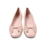 Jimmy Choo Elme Flat with Pearl embellishment ELMEFLATNAPMACARON-P25