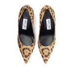Jimmy Choo Love 85 Leopard Print Pony Pumps LOVE85LOPNATURAL-P25