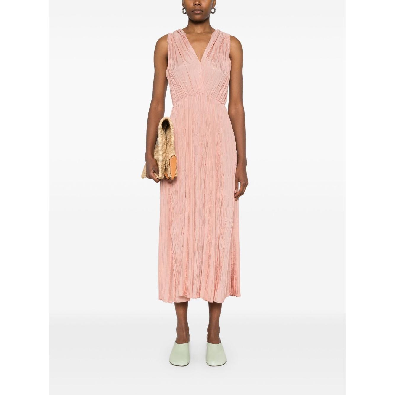 Forte Forte pleated midi dress 13604MYDRESS2003-P25