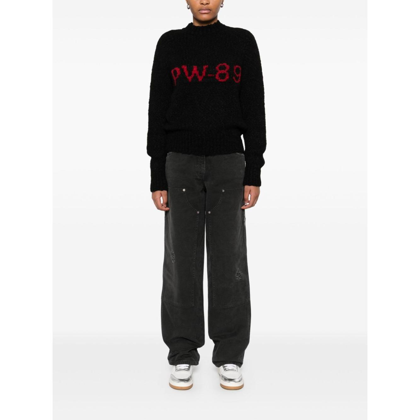Golden Goose jeans with distressed effect and front patches GWP01942P00192190100-P25