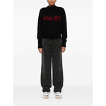 Golden Goose jeans with distressed effect and front patches GWP01942P00192190100-P25