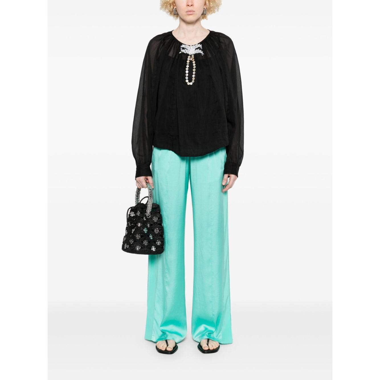 Forte Forte satin trousers 13583MYPANTS6060-P25