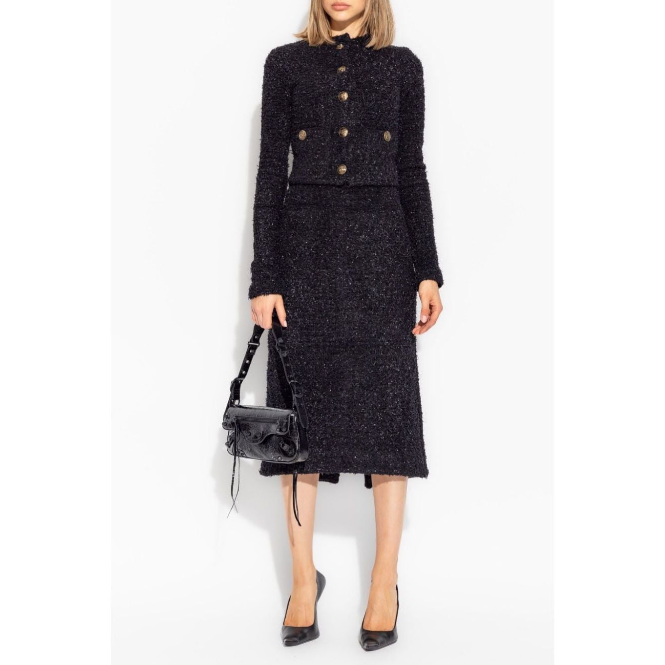 Balenciaga Skirts Black 793601T33281000-P25