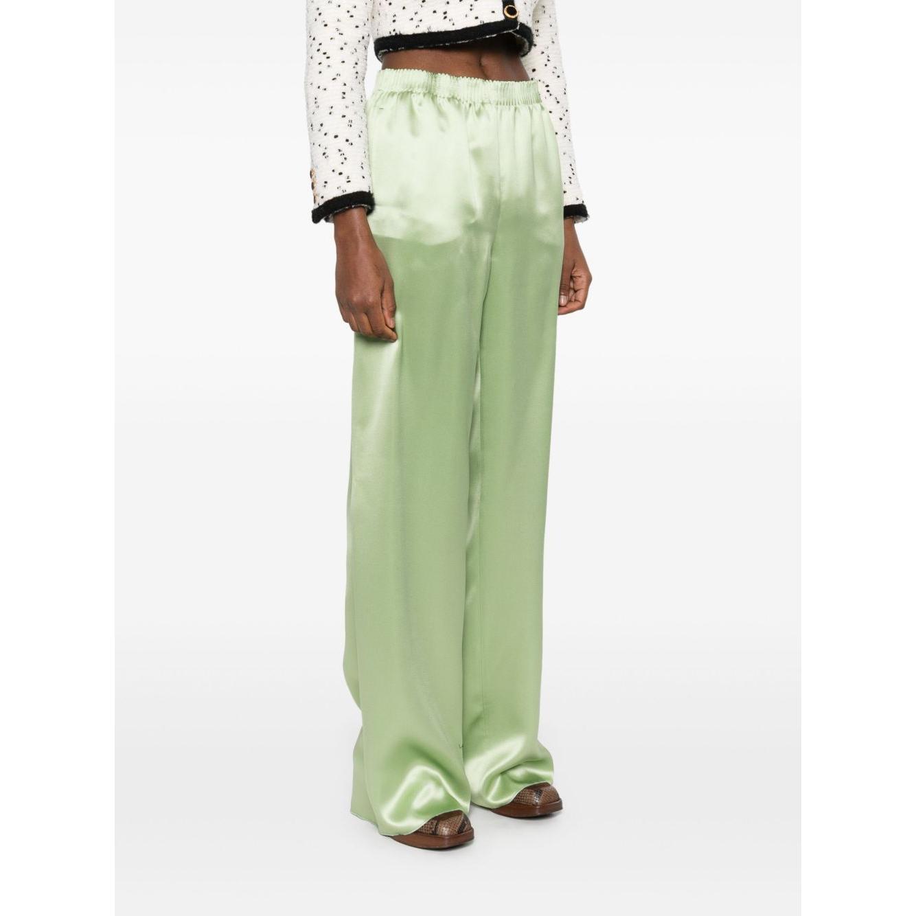 Valentino wide leg silk trousers BRB68590ER5F-P25
