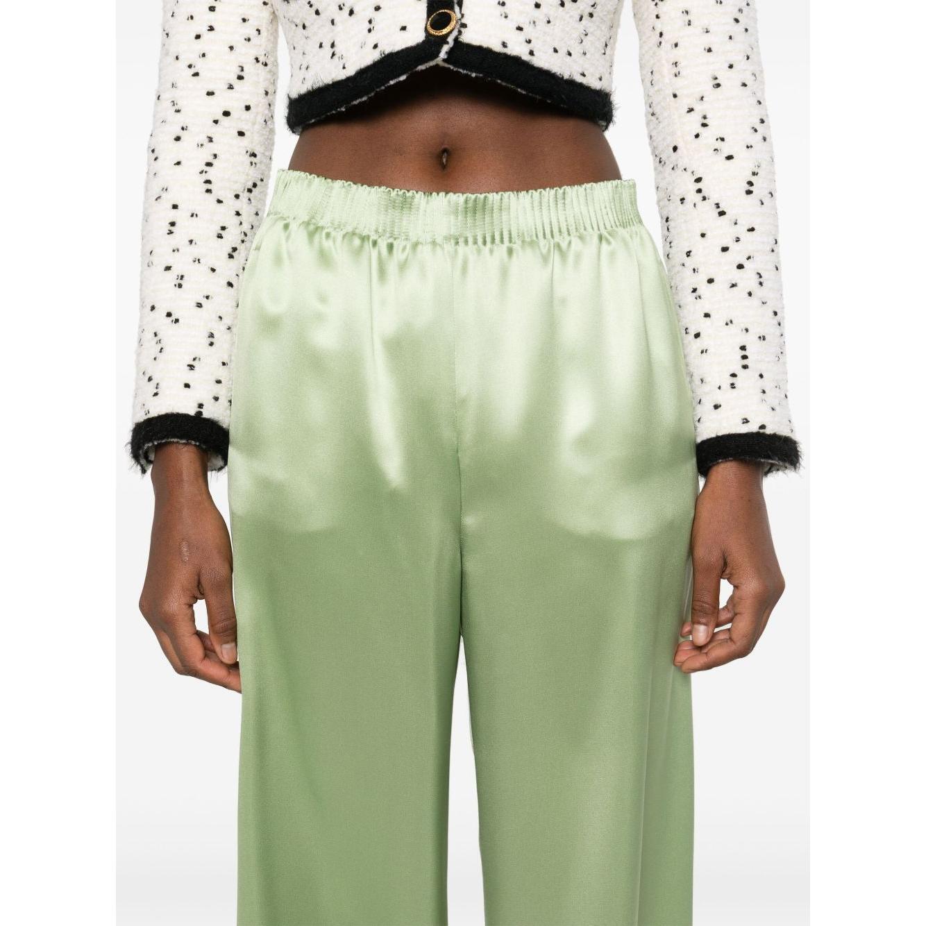 Valentino wide leg silk trousers BRB68590ER5F-P25