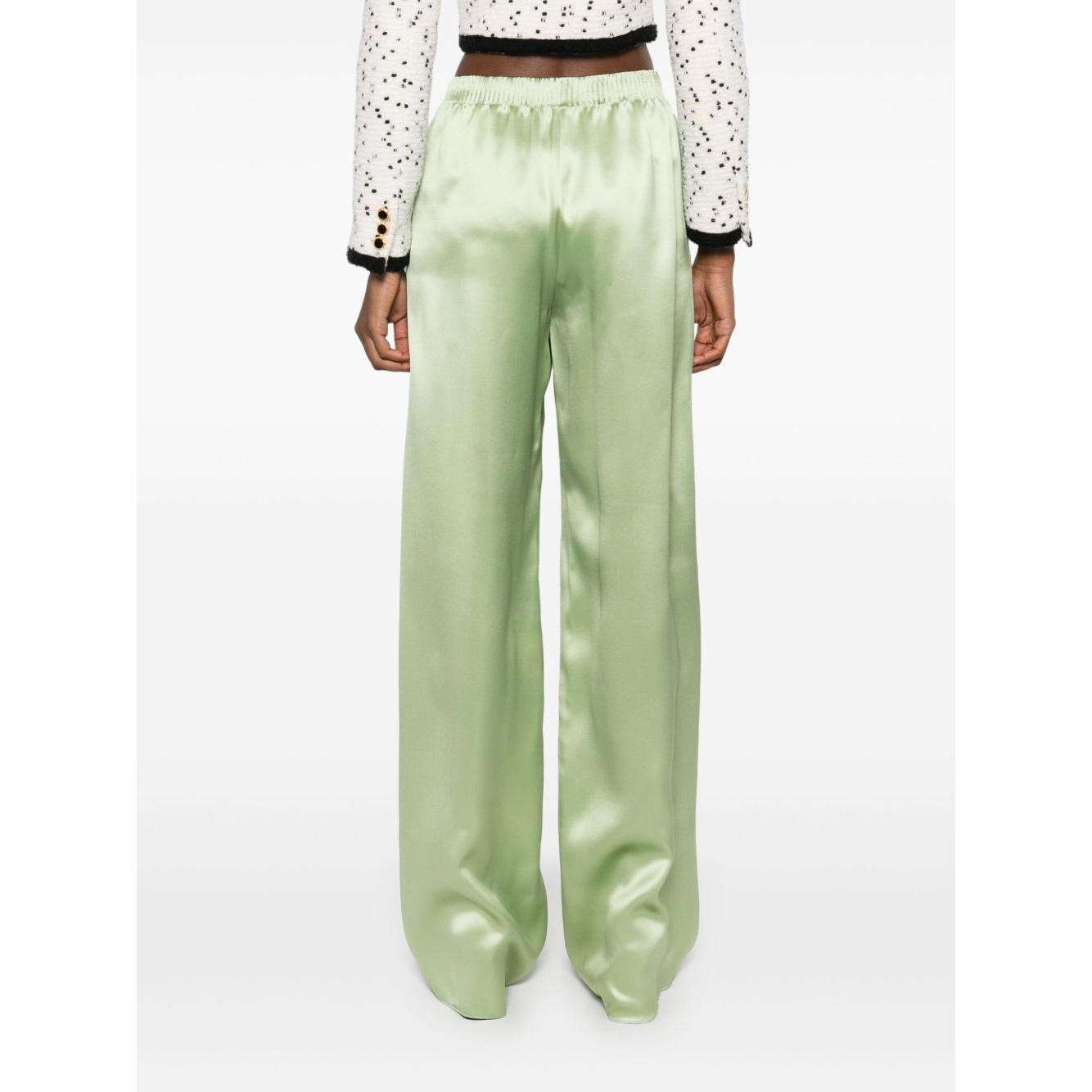 Valentino wide leg silk trousers BRB68590ER5F-P25