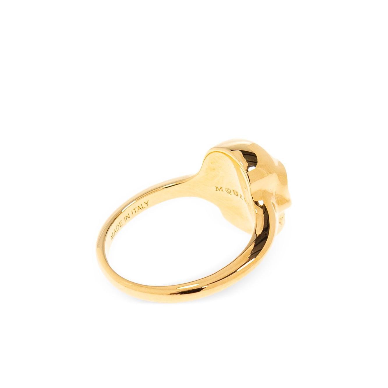 Alexander McQueen Skull ring 813103J161G0935-P25