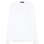 Fabiana Filippi T-shirt With Diamond Thread Detail JED265F153L18021-P25