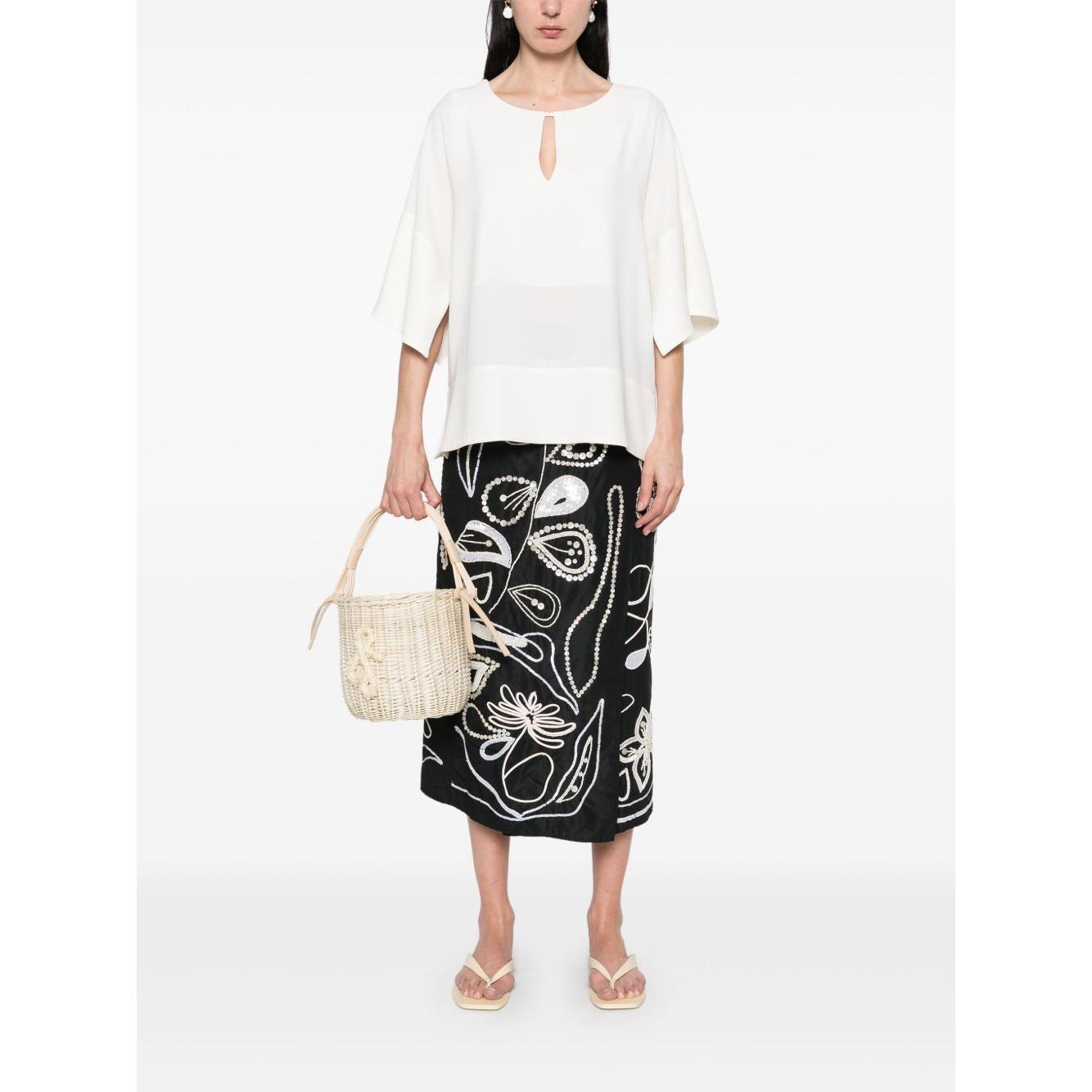 Alberto Biani Blouse with teardrop opening MM895AC0028100-P25