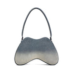 Diesel double-d denim shoulder bag X10327P5499H9749-P25