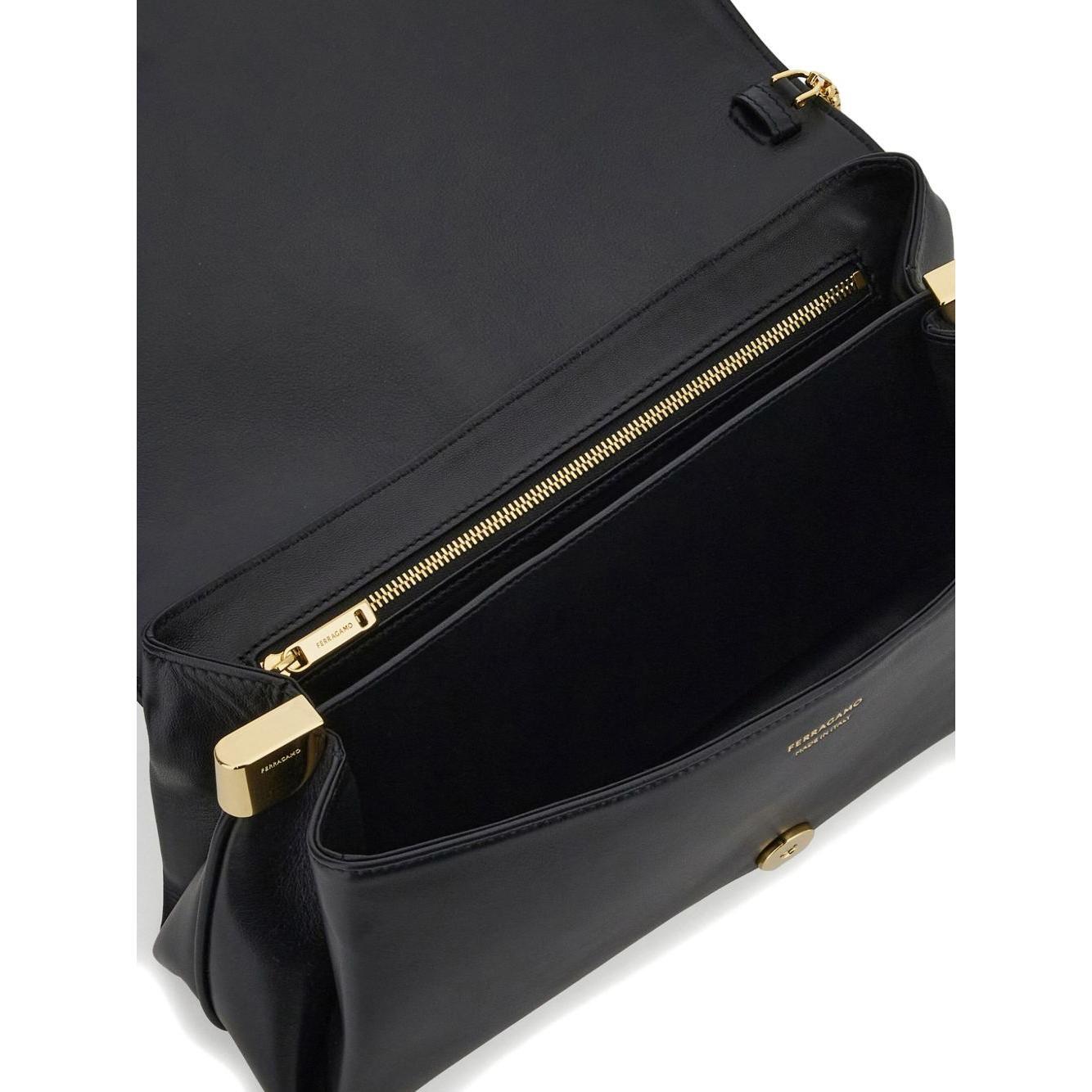 Ferragamo Medium Front Flap Soulder Bag 219794777229001-P25
