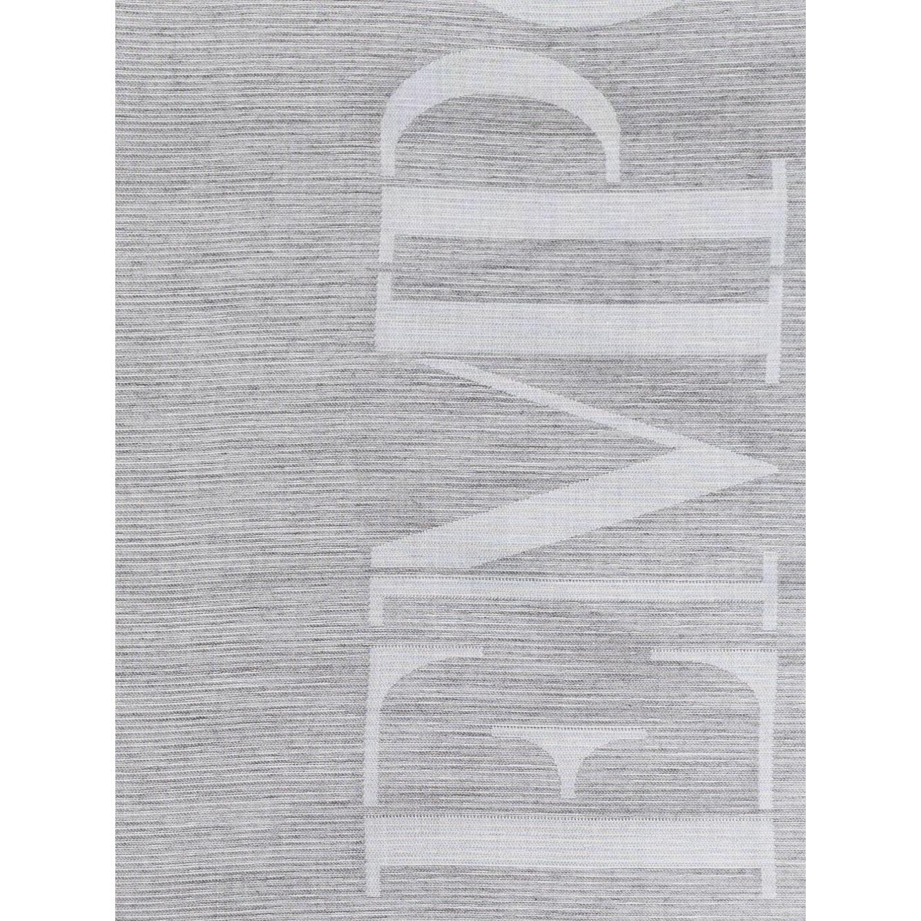 Emporio Armani Logo cotton blend scarf EM002114AF16027U8033-P25