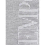 Emporio Armani Logo cotton blend scarf EM002114AF16027U8033-P25