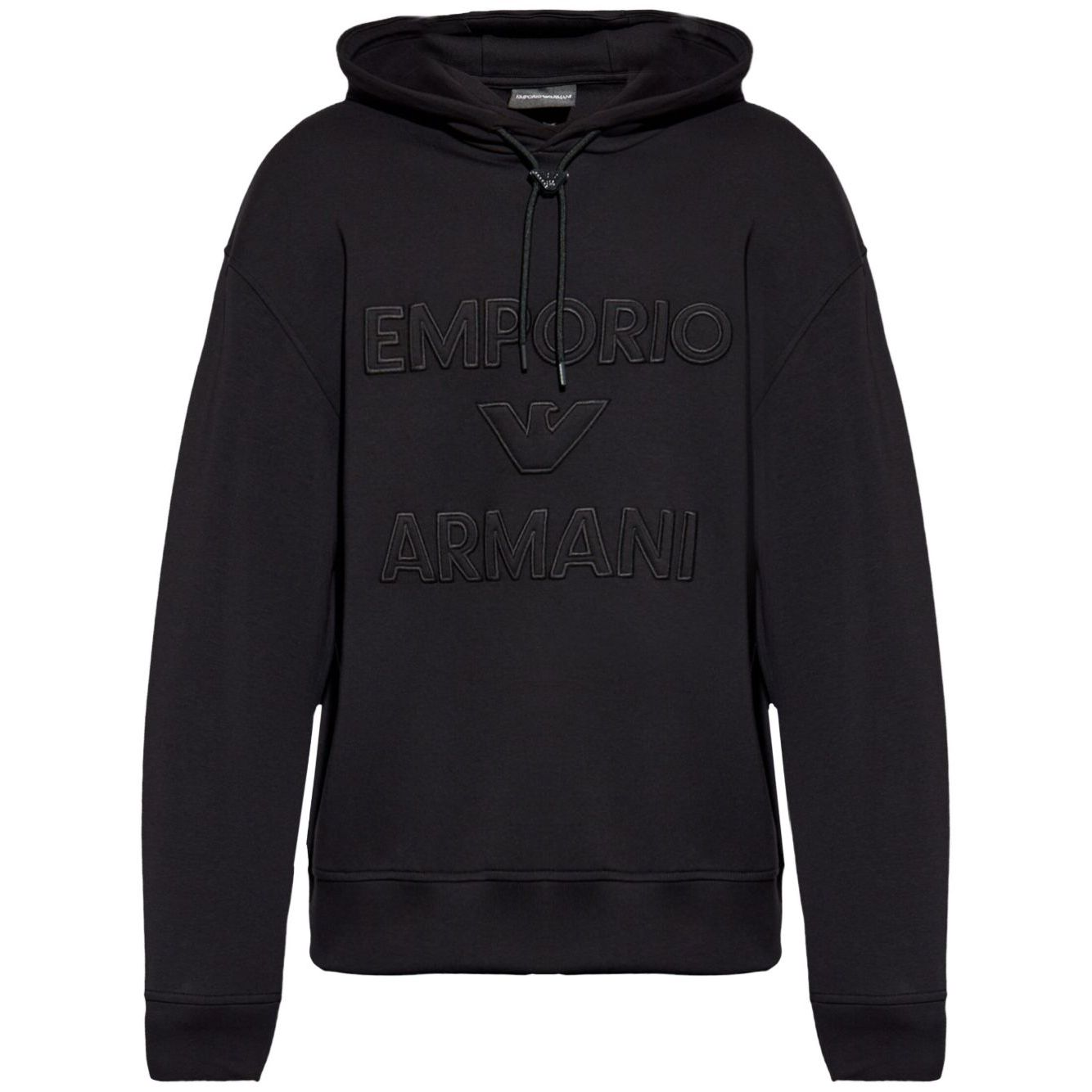 Emporio Armani Sweaters Black Topwear