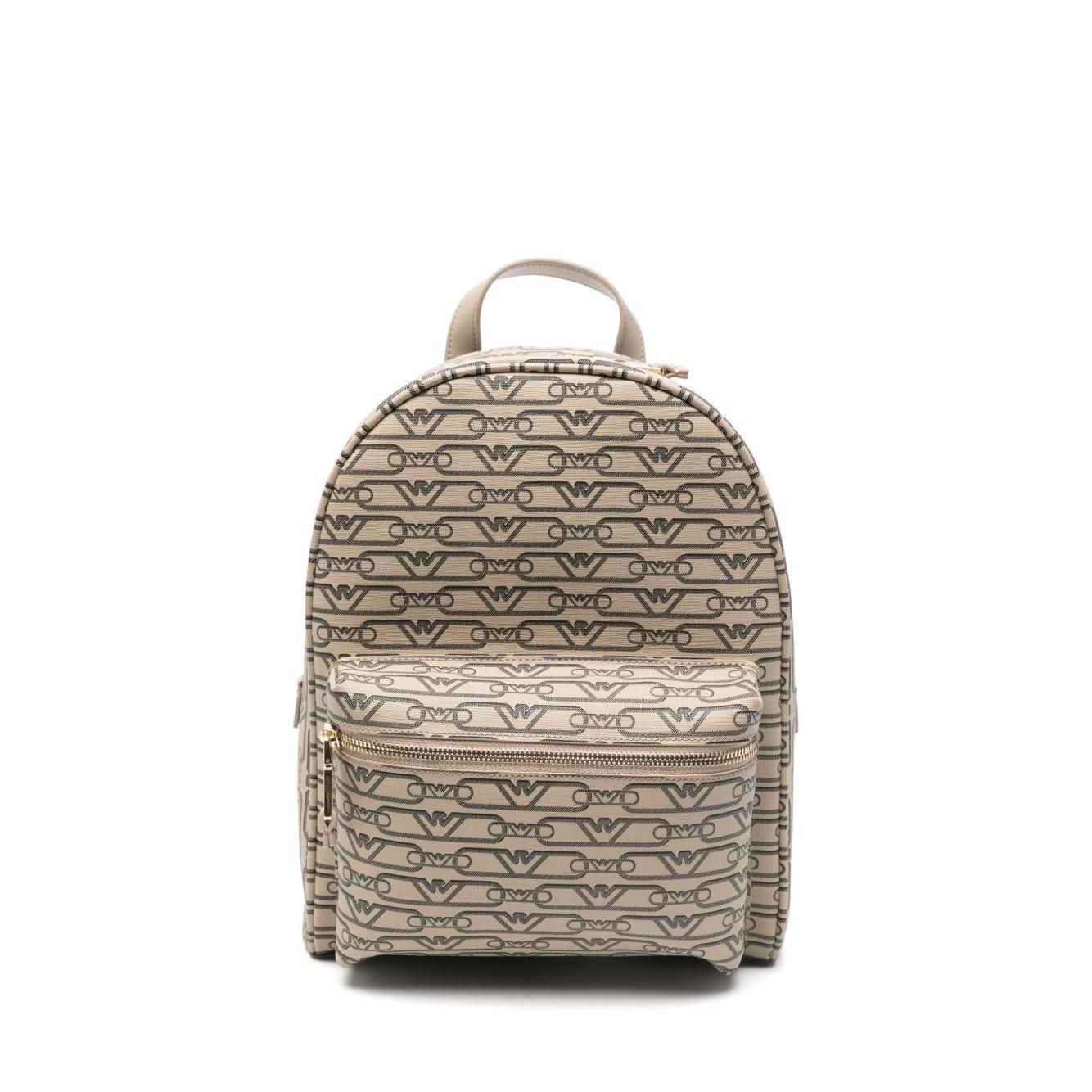 Emporio Armani Mini backpack with monogram print EW000372AF11951F1074-P25