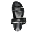 EMPORIO ARMANI EXCLUSIVE Emporio Armani Sandals with nappa strap and two-tone profiles Sandals