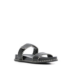 EMPORIO ARMANI EXCLUSIVE Emporio Armani Sandals with nappa strap and two-tone profiles Sandals