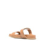 EMPORIO ARMANI EXCLUSIVE Emporio Armani Sandals with nappa strap and two-tone profiles Sandals