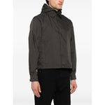 Emporio Armani Blouson with internal nylon bib jacquard all-over lettering EM001003AF15384U8168-P25