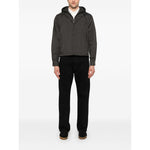 Emporio Armani Blouson with internal nylon bib jacquard all-over lettering EM001003AF15384U8168-P25