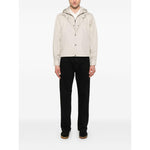 Emporio Armani Blouson with internal nylon bib jacquard all-over lettering EM001003AF15384U1098-P25