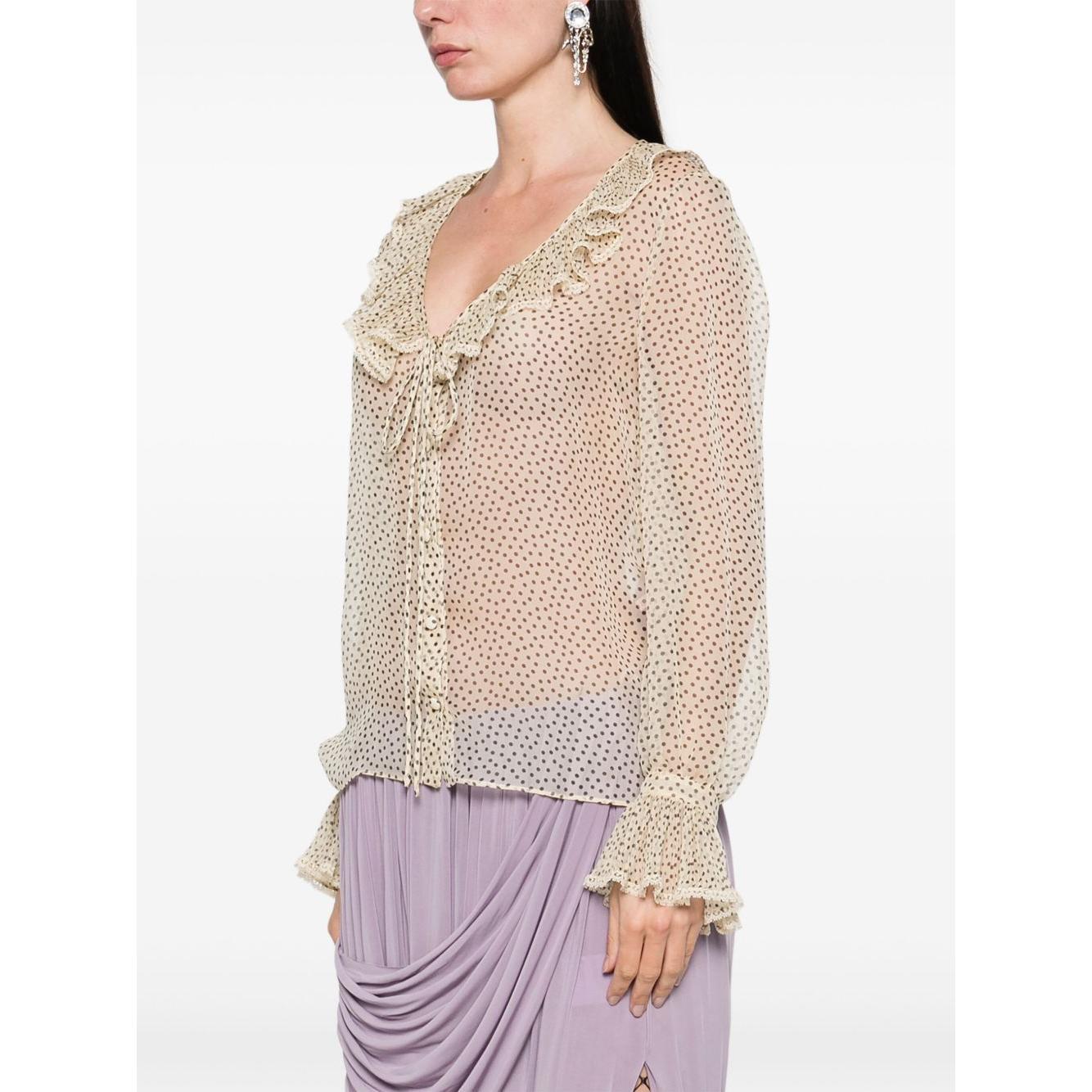 Valentino Shirts Beige BAB7H3981R8E-P25