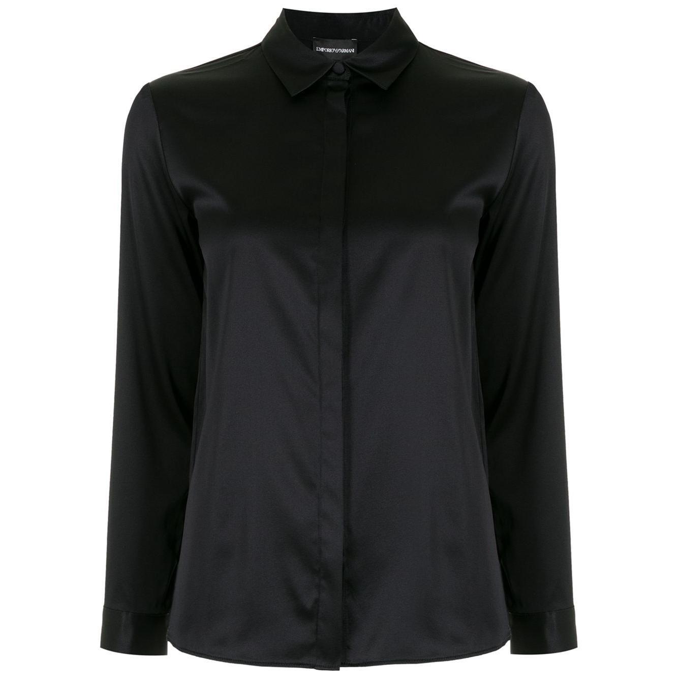 Emporio Armani silk shirt 8N2C392NXXZ0999-P25