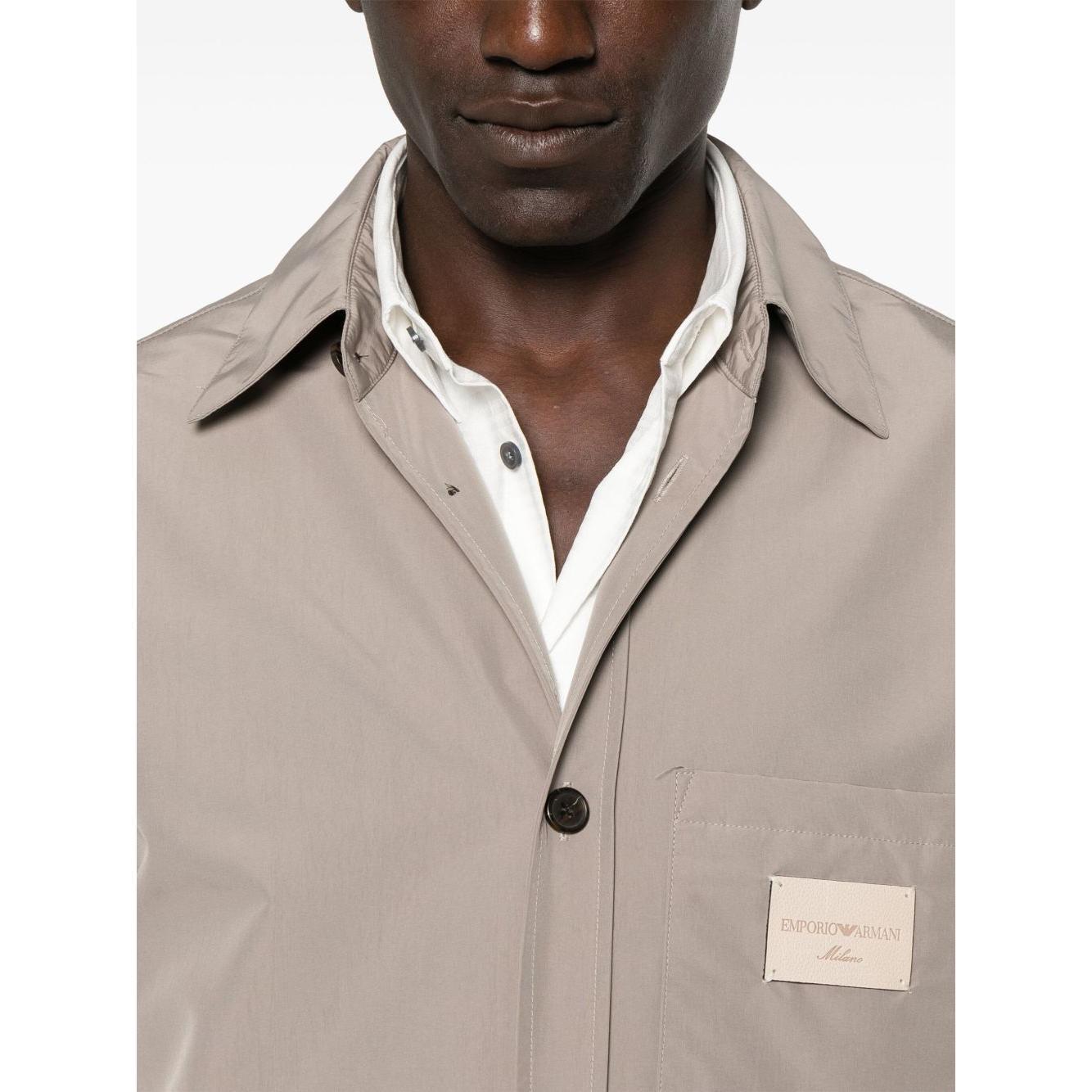 Emporio Armani Shirts Dove Grey EM001629AF13770U6107-P25