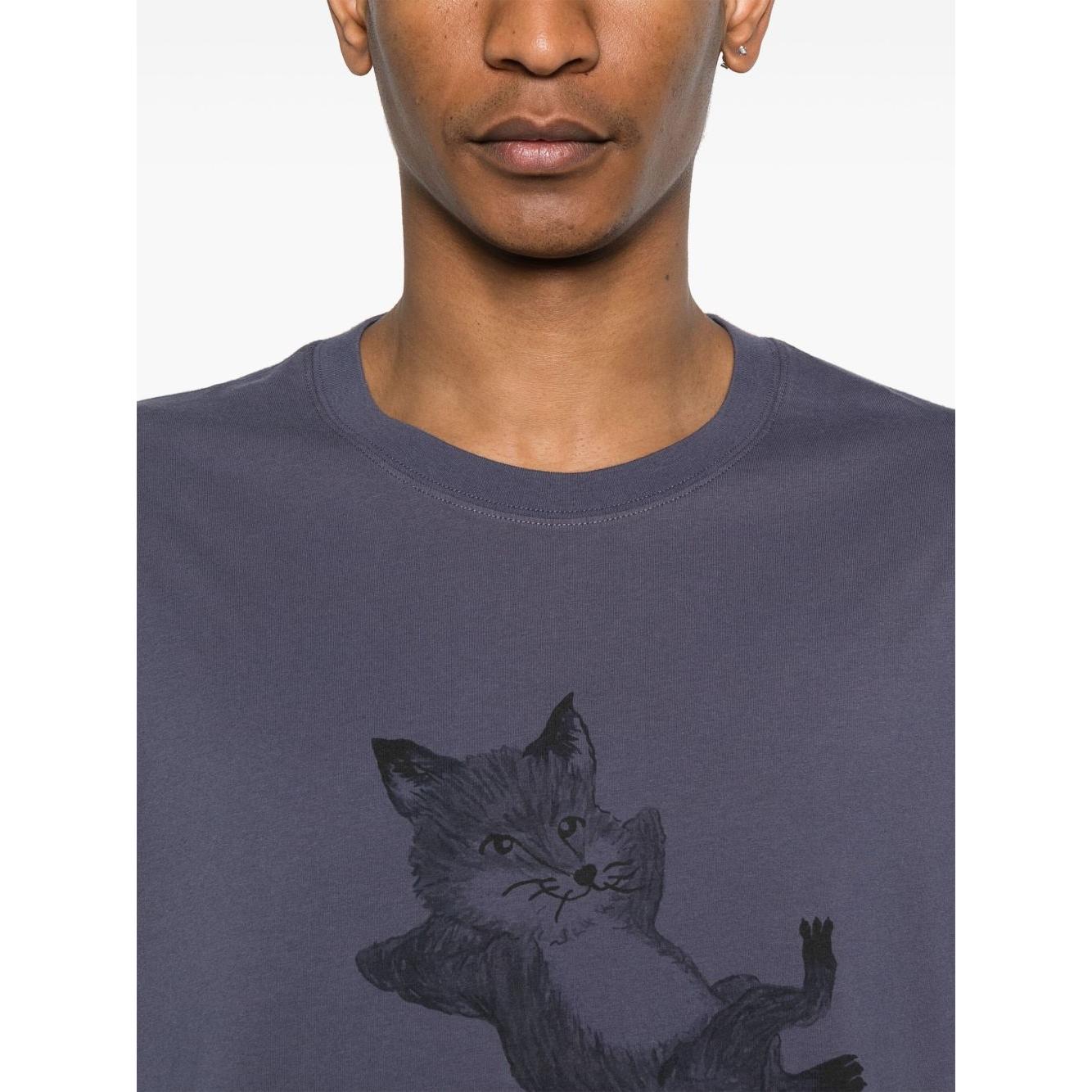 MAISON KITSUNE' T-shirts and Polos Purple
