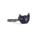 Ganni Buckle small denim cross-body bag