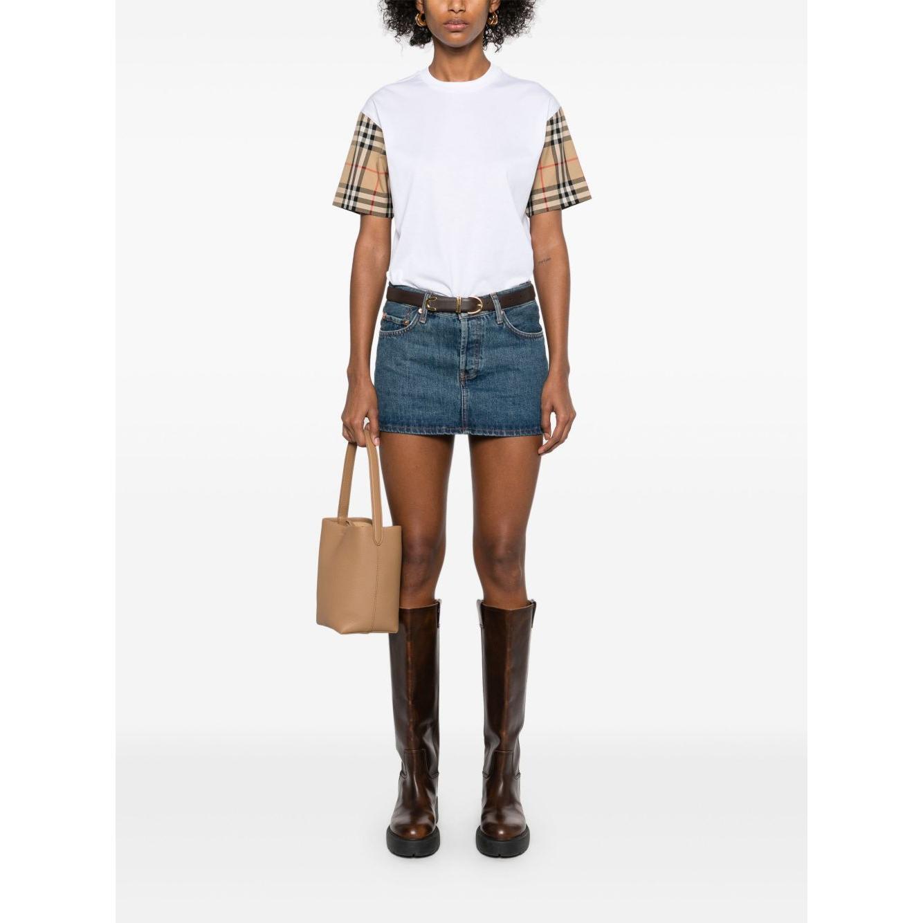Burberry Vintage Check-sleeve T-shirt 8073029A1464-P25