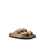 Birkenstock Arizona leather slides 352203TABACCOBROWN-P25