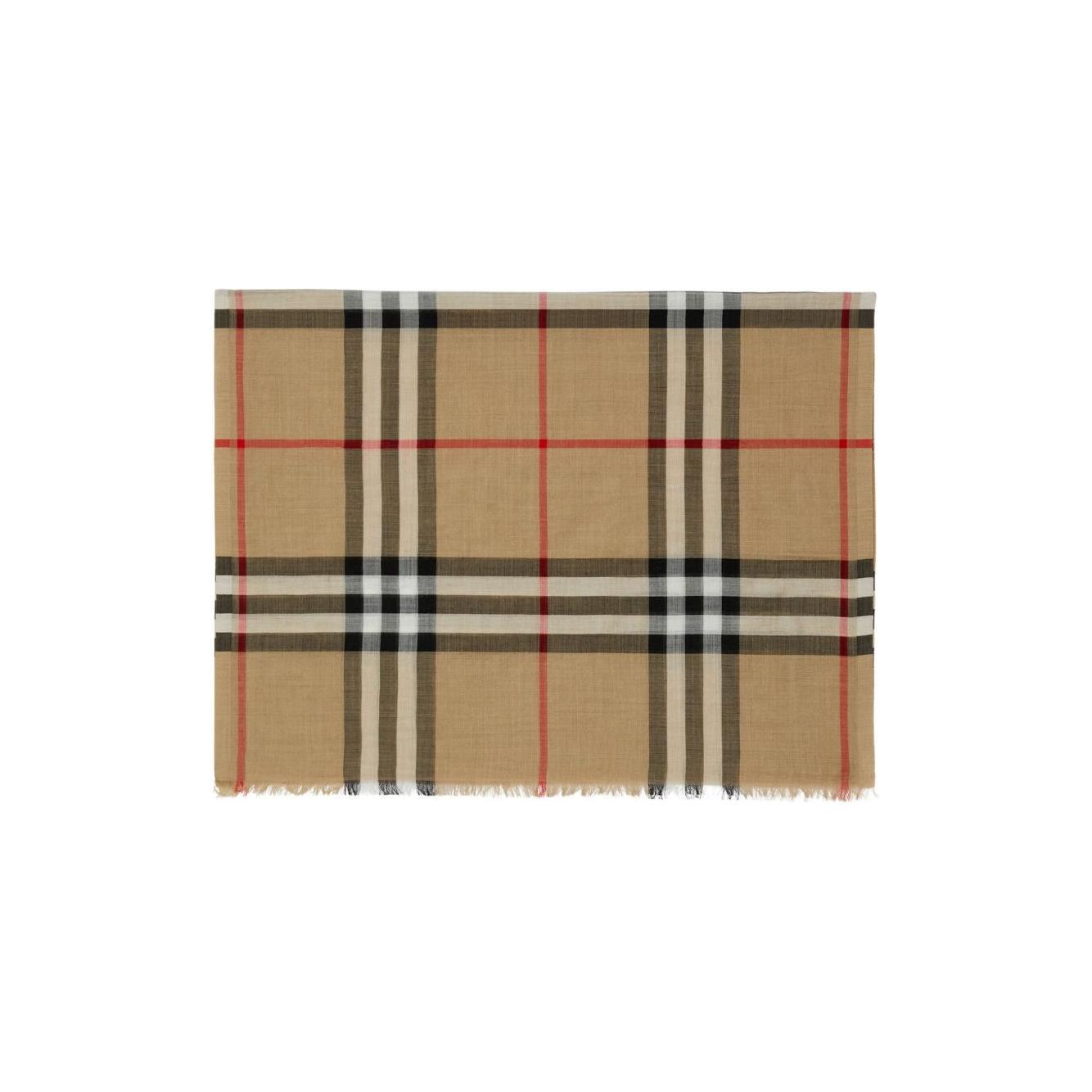 Burberry Check wool and silk scarf 8078779DA7026-AI25